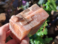 Natural Sunset Orange Calcite Specimens x 4 From Spitzkop, Namibia