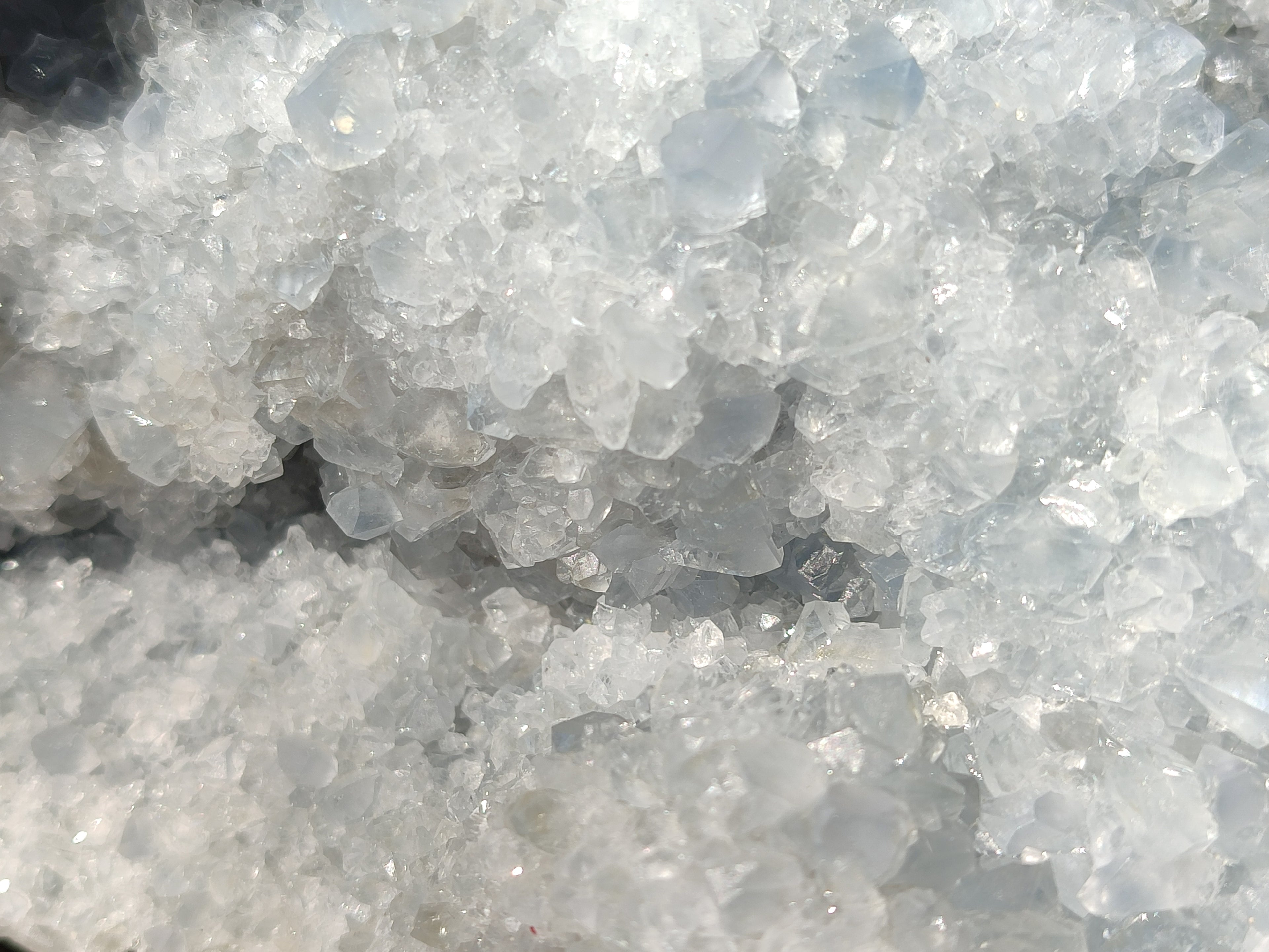 Natural Celestite Geode Specimens x 1 From Sakoany, Madagascar - Toprock Gemstones and Minerals 