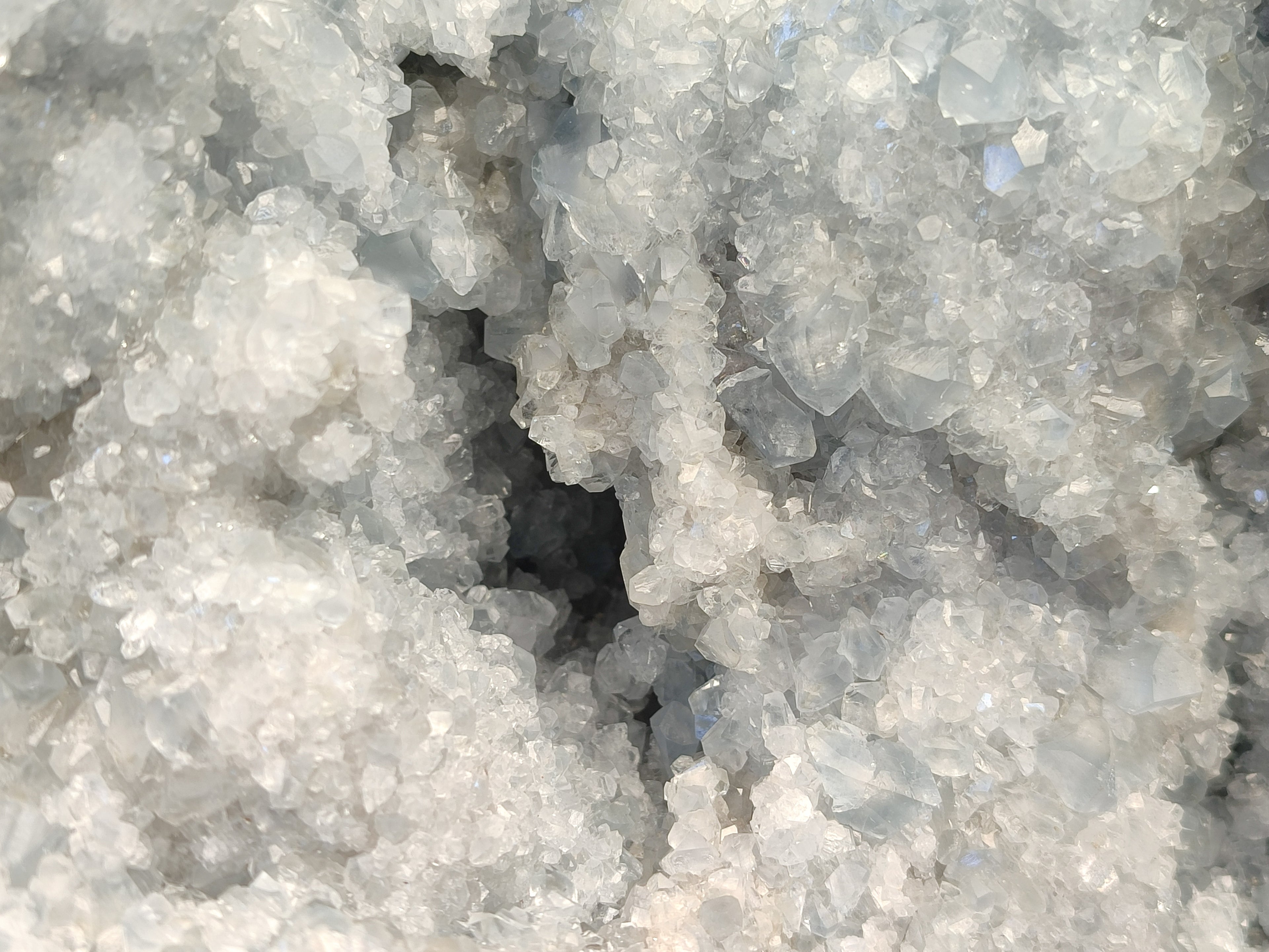 Natural Celestite Geode Specimens x 1 From Sakoany, Madagascar - Toprock Gemstones and Minerals 