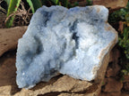 Natural Celestite Geode Specimens x 1 From Sakoany, Madagascar - Toprock Gemstones and Minerals 