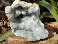 Natural Celestite Geode Specimens x 1 From Sakoany, Madagascar