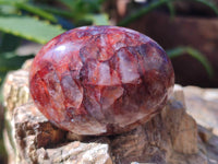Polished Red Hematoid Quartz Palm Stones x 20 From Ambatondrazaka, Madagascar - Toprock Gemstones and Minerals 