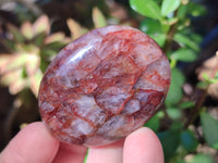 Polished Red Hematoid Quartz Palm Stones x 20 From Ambatondrazaka, Madagascar - Toprock Gemstones and Minerals 