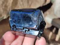 Natural Schorl Black Tourmaline with Hyalite Opal x 12 From Erongo, Namibia