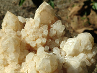 Natural Cascading Candle Phantom Quartz Cluster x 1 From Antsirabe, Madagascar