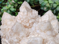 Natural Cascading Candle Phantom Quartz Cluster x 1 From Antsirabe, Madagascar