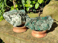Natural Emerald Mica In Matrix Cobbed Specimens x 4 From Mutoko, Zimbabwe - Toprock Gemstones and Minerals 