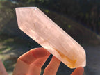Polished Double Terminated Rose Quartz Points x 3 From Ambatondrazaka, Madagascar - Toprock Gemstones and Minerals 