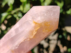 Polished Double Terminated Rose Quartz Points x 3 From Ambatondrazaka, Madagascar - Toprock Gemstones and Minerals 