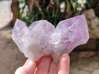 Natural Jacaranda Amethyst Quartz Crystals x 6 From Mumbwa, Zambia - Toprock Gemstones and Minerals 