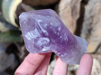 Natural Jacaranda Amethyst Quartz Crystals x 6 From Mumbwa, Zambia - Toprock Gemstones and Minerals 