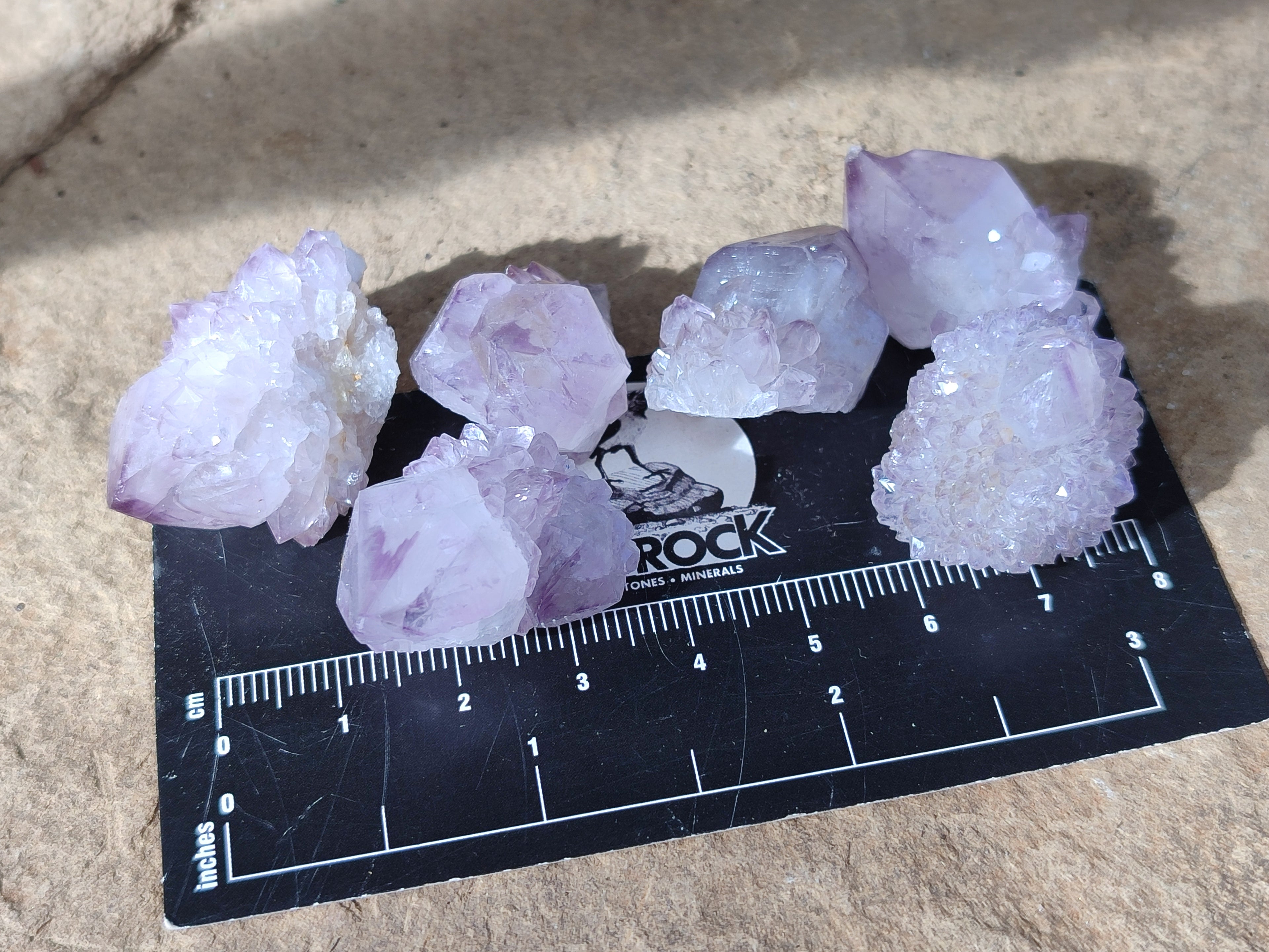Natural Ametrine Spirit Quartz Crystals x 35 From Boekenhouthoek, South Africa - Toprock Gemstones and Minerals 
