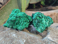 Natural Silky Malachite Specimens x 12 From Kasompe, Congo - Toprock Gemstones and Minerals 