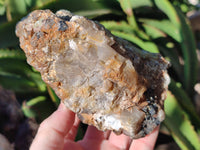 Natural Hyalite Opal with Schorl and Smokey Quartz x 1 From Erongo, Namibia - Toprock Gemstones and Minerals 
