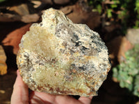 Natural Hyalite Opal with Schorl and Smokey Quartz x 1 From Erongo, Namibia - Toprock Gemstones and Minerals 