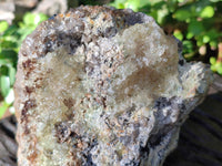 Natural Hyalite Opal with Schorl and Smokey Quartz x 1 From Erongo, Namibia - Toprock Gemstones and Minerals 