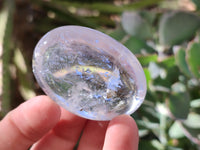 Polished Quartz Galet-Palm Stones x 20 From Madagascar - Toprock Gemstones and Minerals 
