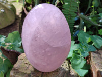 Polished Rose Quartz Standing Free Forms x 3 From Ambatondrazaka, Madagascar - Toprock Gemstones and Minerals 
