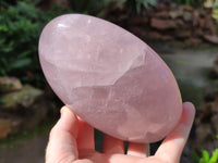 Polished Rose Quartz Standing Free Forms x 3 From Ambatondrazaka, Madagascar - Toprock Gemstones and Minerals 