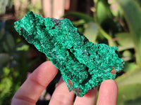 Natural Silky Malachite Specimens x 5 From Kasompe, Congo - Toprock Gemstones and Minerals 