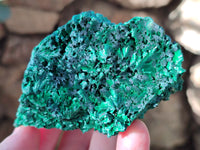 Natural Silky Malachite Specimens x 5 From Kasompe, Congo - Toprock Gemstones and Minerals 