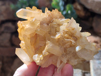 Natural Mixed Quartz Clusters x 6 From Madagascar - Toprock Gemstones and Minerals 