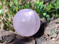 Polished Gemmy Rose Quartz Spheres with Star/Asterisms x 5 From Ambatondrazaka, Madagascar
