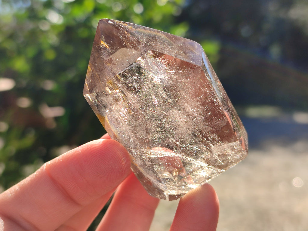 Polished Smokey Quartz Crystals x 6 From Madagascar - Toprock Gemstones and Minerals 