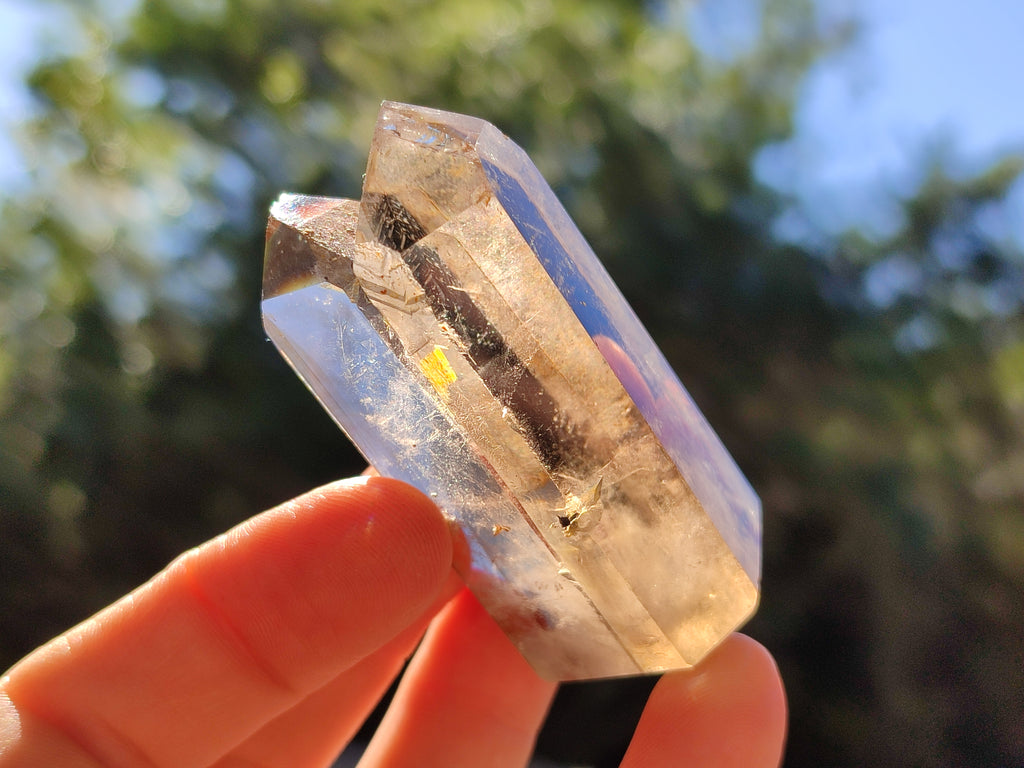 Polished Smokey Quartz Crystals x 6 From Madagascar - Toprock Gemstones and Minerals 