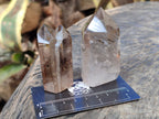 Polished Smokey Quartz Crystals x 6 From Madagascar - Toprock Gemstones and Minerals 