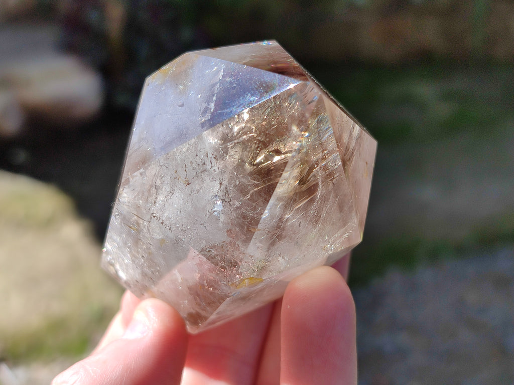 Polished Smokey Quartz Crystals x 6 From Madagascar - Toprock Gemstones and Minerals 