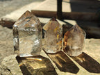 Polished Smokey Quartz Crystals x 6 From Madagascar - Toprock Gemstones and Minerals 