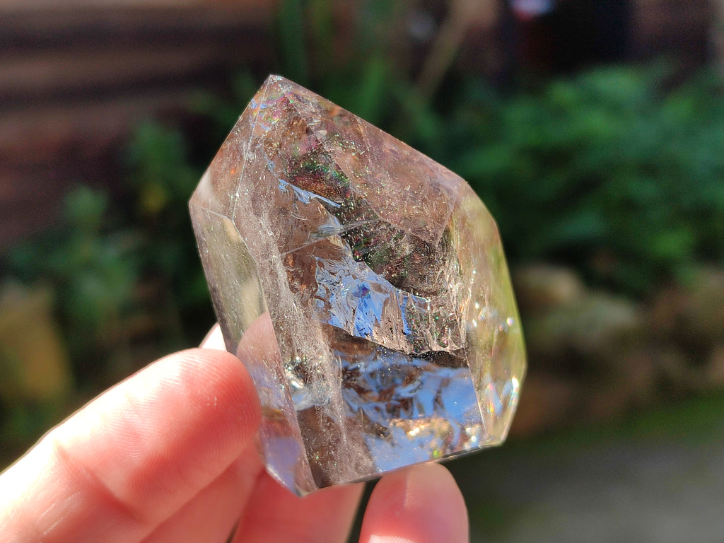 Polished Smokey Quartz Crystals x 6 From Madagascar - Toprock Gemstones and Minerals 