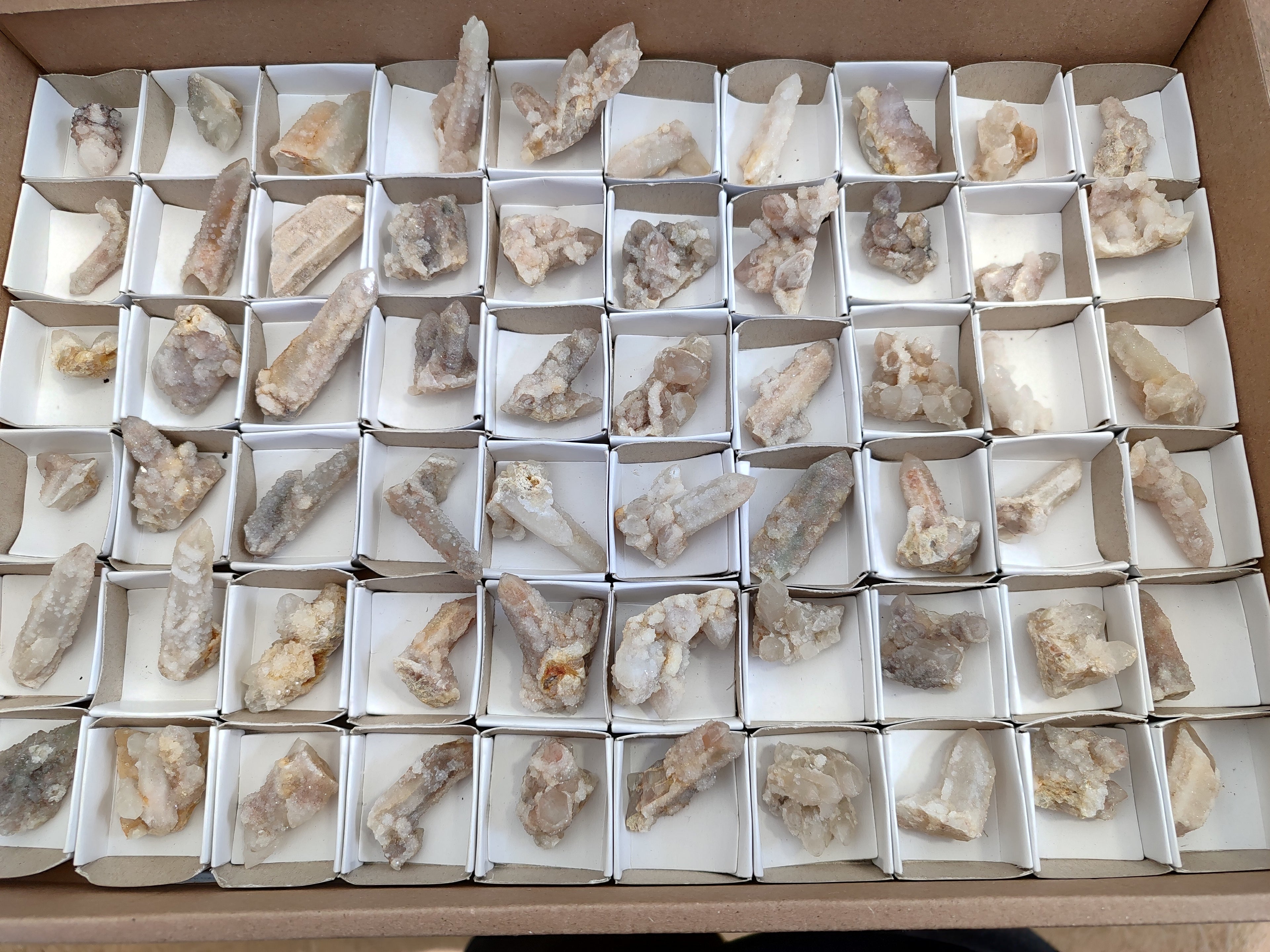 Natural Fairy Spirit Quartz Crystals x 35 From Boekenhouthoek, South Africa - Toprock Gemstones and Minerals 