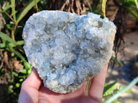 Natural Celestite Geode Specimens x 2 From Sakoany, Madagascar