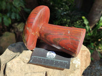 Polished Banded Tiger Iron Mushroom x 1 From Northern Cape, South Africa