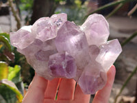 Natural Jacaranda Amethyst Quartz Geodes x 3 From Mumbwa, Zambia