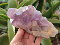 Natural Jacaranda Amethyst Quartz Geodes x 3 From Mumbwa, Zambia