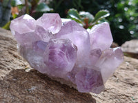 Natural Jacaranda Amethyst Quartz Geodes x 3 From Mumbwa, Zambia