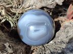Polished Banded Agate Spheres x 4 From Madagascar - Toprock Gemstones and Minerals 