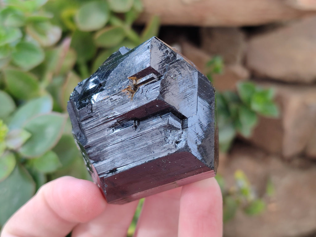 Natural Schorl Black Tourmaline with Hyalite Opal and one with Aquamarine Beryl x 6 From Erongo, Namibia - Toprock Gemstones and Minerals 