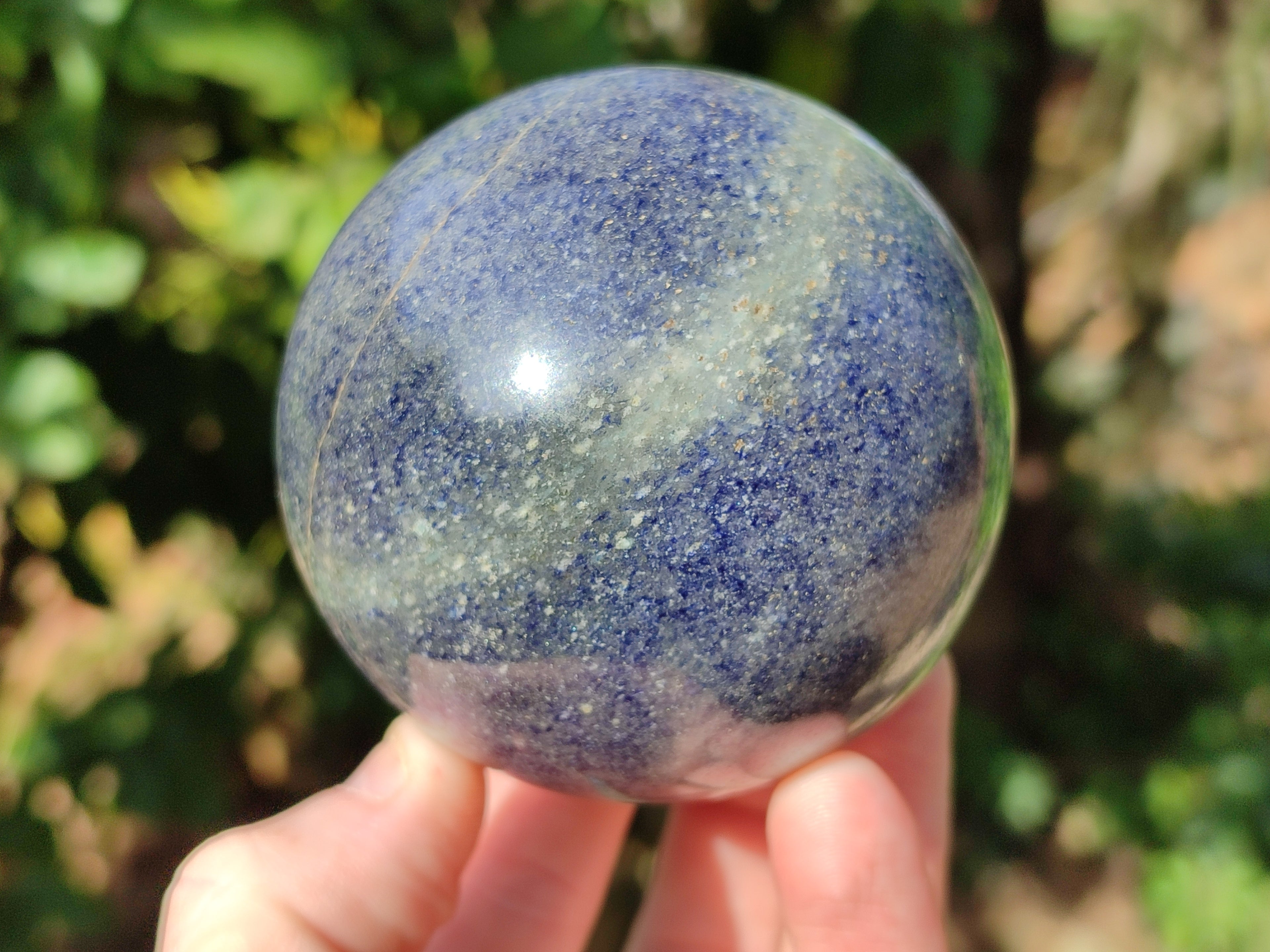 Polished Lazulite Free Forms x 4 From Madagascar - Toprock Gemstones and Minerals 