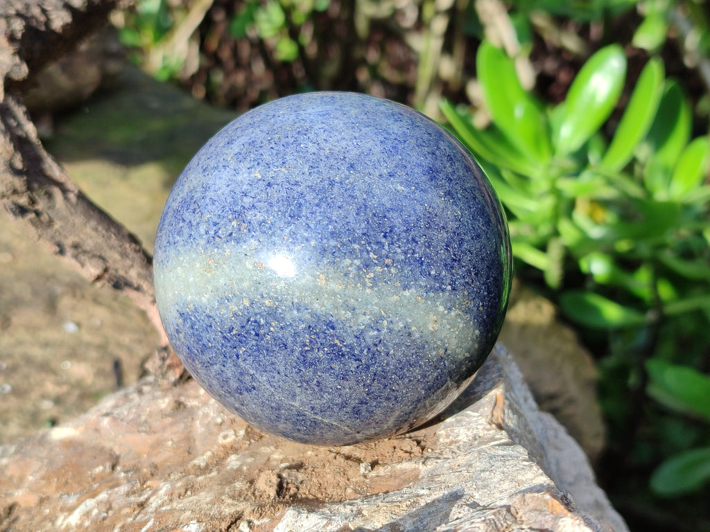 Polished Lazulite Free Forms x 4 From Madagascar - Toprock Gemstones and Minerals 