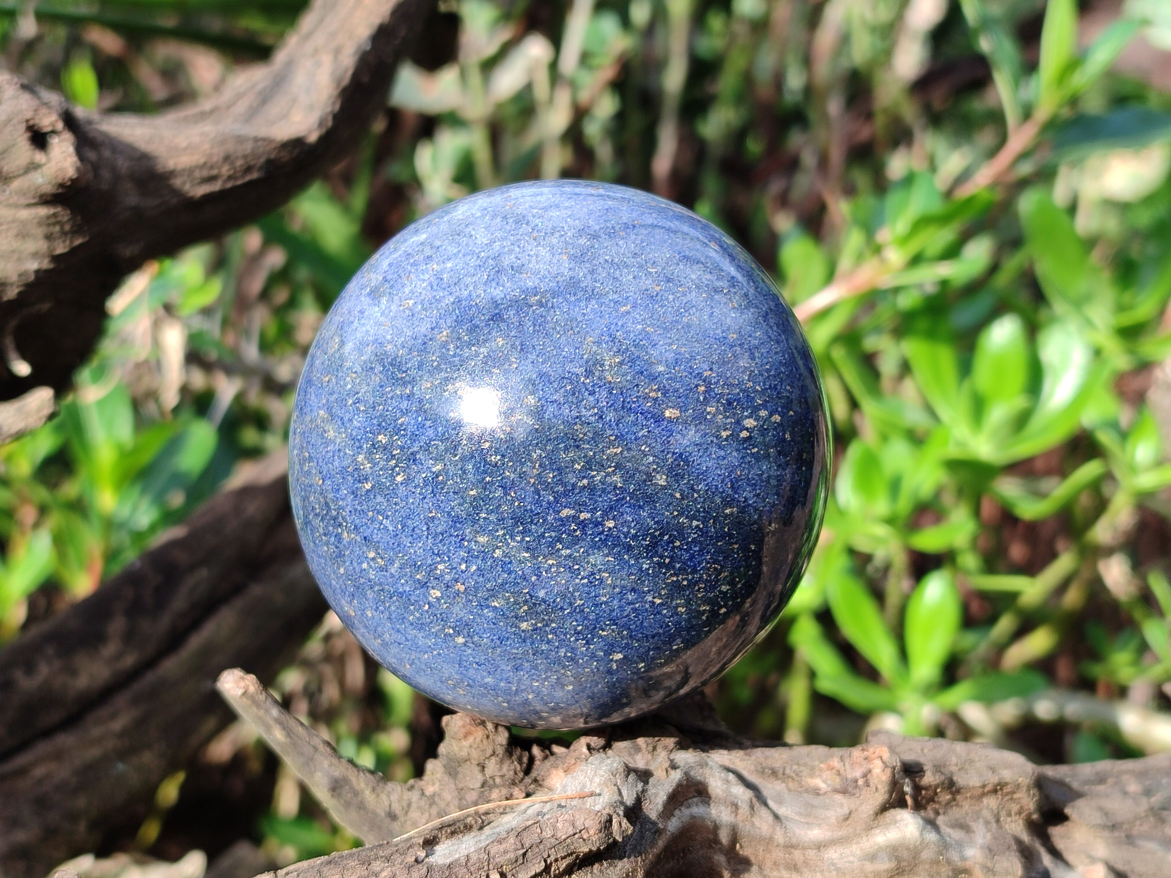 Polished Lazulite Free Forms x 4 From Madagascar - Toprock Gemstones and Minerals 