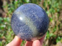 Polished Lazulite Free Forms x 4 From Madagascar