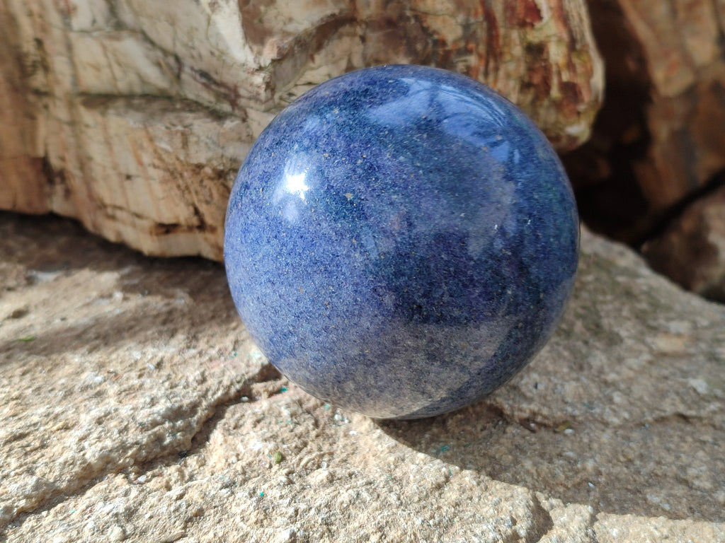 Polished Lazulite Free Forms x 4 From Madagascar - Toprock Gemstones and Minerals 