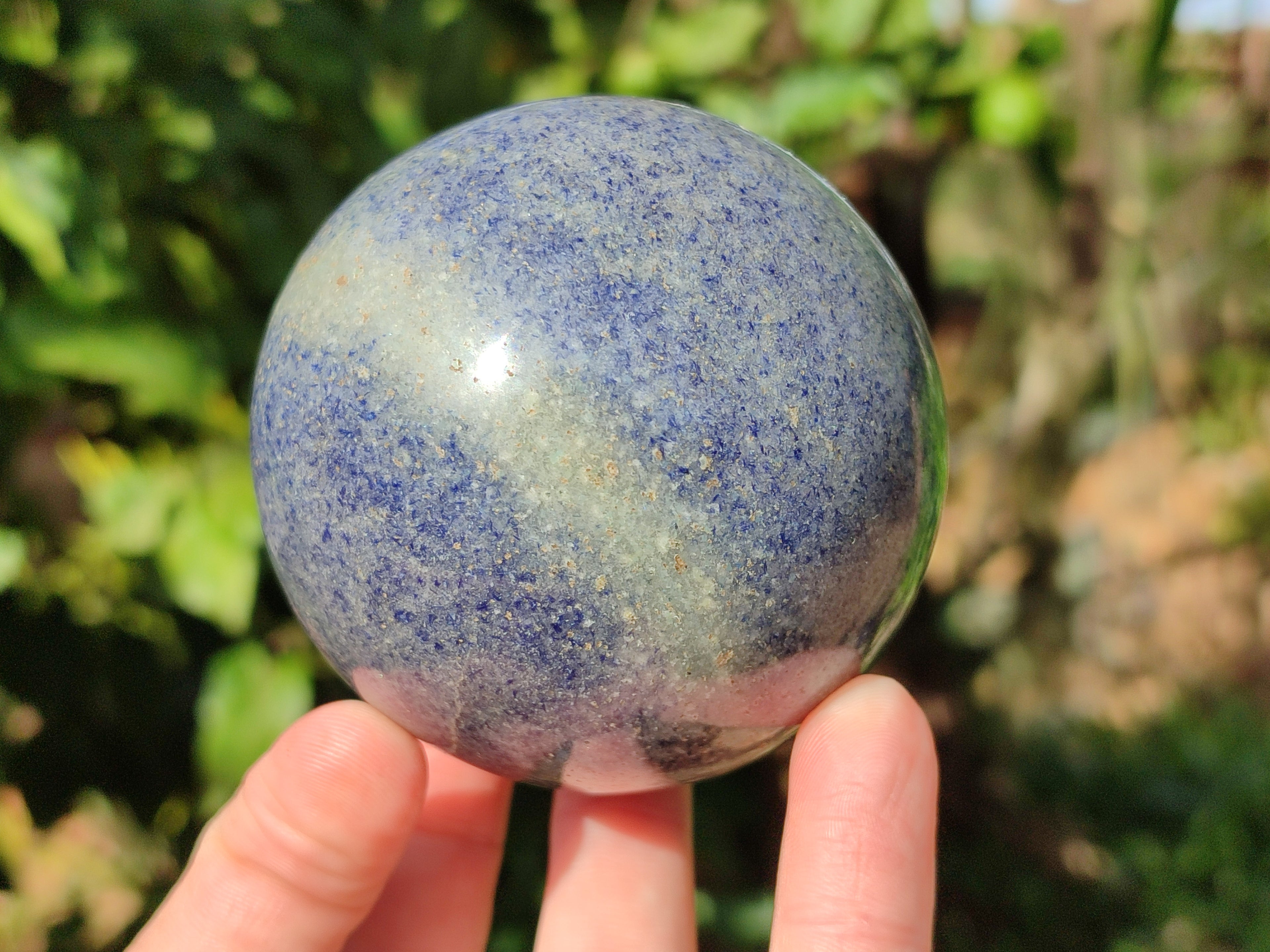 Polished Lazulite Free Forms x 4 From Madagascar - Toprock Gemstones and Minerals 