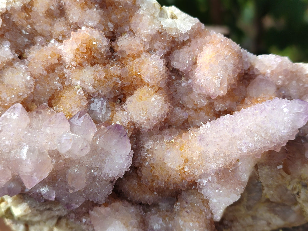 Natural Amethyst Spirit Quartz Clusters x 2 From Boekenhouthoek, South Africa - Toprock Gemstones and Minerals 