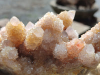 Natural Amethyst Spirit Quartz Clusters x 2 From Boekenhouthoek, South Africa