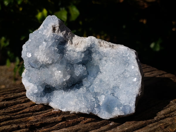 Natural Celestite Geode Specimens x 1 From Sakoany, Madagascar